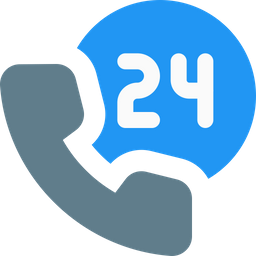 24 Hours Service  Icon