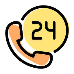 24 Hours Service  Icon