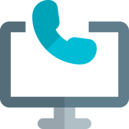 Online Call  Icon