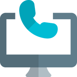 Online Call  Icon