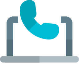 Online Call  Icon