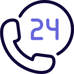 24 Hours Service  Icon