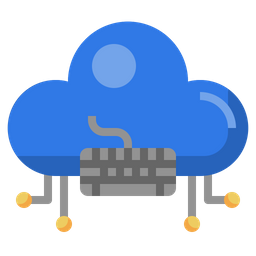 Cloud Keyboard  Icon