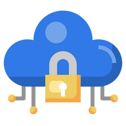 Cloud Lock  Icon