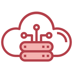 Cloud Database  Icon