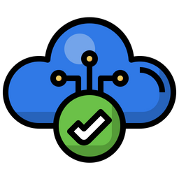 Cloud Checkmark  Icon