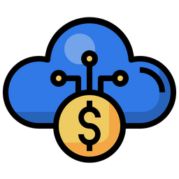 Cloud Dollar  Icon