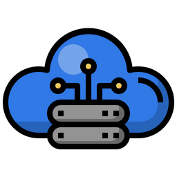 Cloud Database  Icon