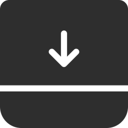 Alligment Bottom  Icon