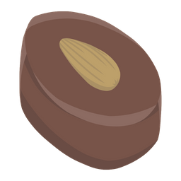 Almond Chocolate  Icon