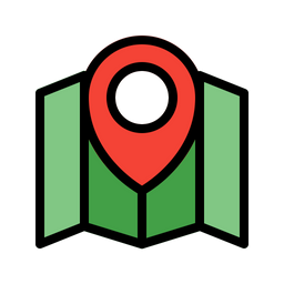 Map Navigation  Icon