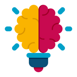 창의적인 두뇌  아이콘