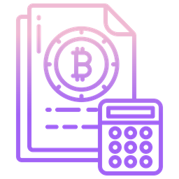 비트코인 계산기  아이콘
