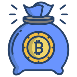 Bitcoin Bag  Icon