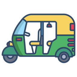 Auto rickshaw  Icono