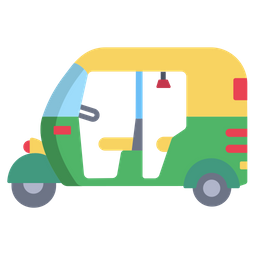 Auto rickshaw  Icono