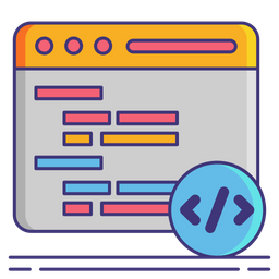 Coding Language  Icon