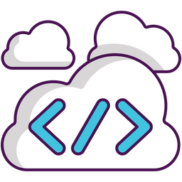 Cloud Coding  Icon