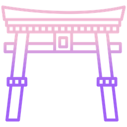 Troii Japan Gate Torii Gate Icon