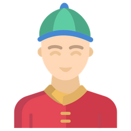 Chinese Boy  Icon