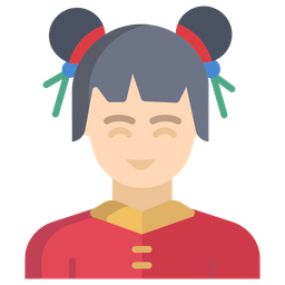 Chinese Girl  Icon