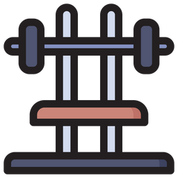 Barbell Bench  Icon