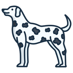 Dalmatian  Icon