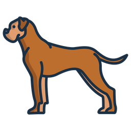 Boxer Dog  Icon