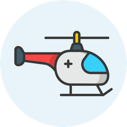 Rettungshubschrauber  Symbol