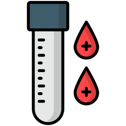 Blood Test  Icon