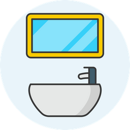 Bathroom Washstand  Icon