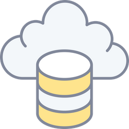 Cloud Data  Icon