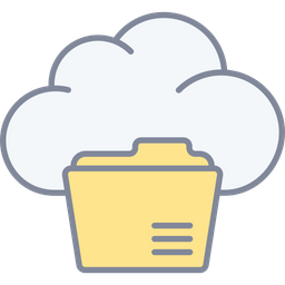 Cloud Storage  Icon