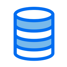 Data Base Hosting Storage Icon