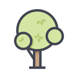 Graphic Tree  Icon