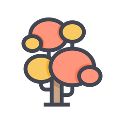 Graphic Tree  Icon