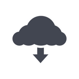 Cloud-Download  Symbol