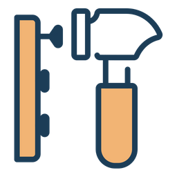 망치와 못  아이콘