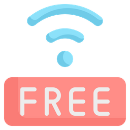 Free Wifi  Icon