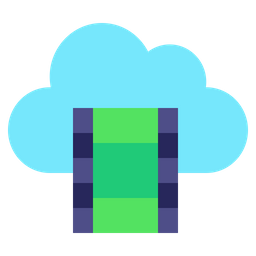 Cloud Film  Icon