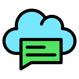 Cloud Chat  Icon