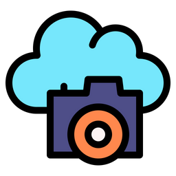 Cloud Camera  Icon