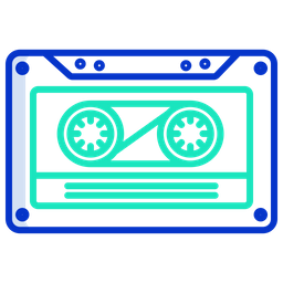 카세트  아이콘