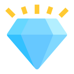 Diamond Treasure Premium Icon