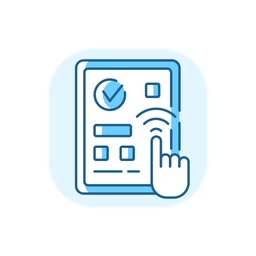 Predictive-Touch-Technologie  Symbol