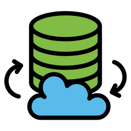 Cloud storage  Icon