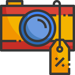 Camera Discount  Icon