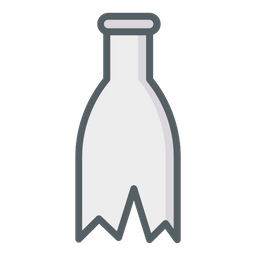 Kaputte Flasche  Symbol