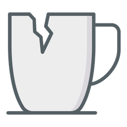 Kaputte Tasse  Symbol