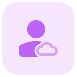 Cloud Profile  Icon